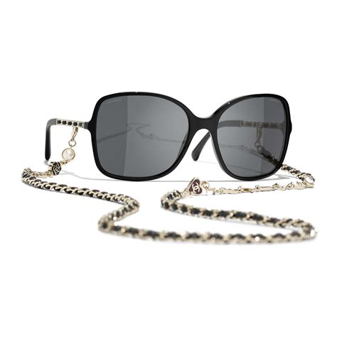 chanel 5210q uk|CHANEL 5210Q Square Acetate & Lambskin Sunglasses.